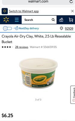 Art supplies : Air-Dry Clay