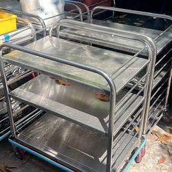 Metal Storage Carts 