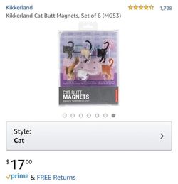 Kinkerland, Cat Butt Magnets *NEW*