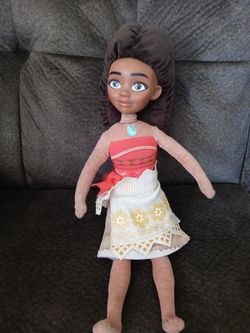 Big moana plush toy sings