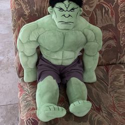 24” Large Incredible Hulk Marvel Avengers Plush Pillow Buddy Stuffed Animal 