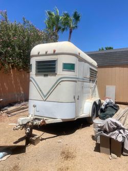 1978 Kingston 2 horse trailer