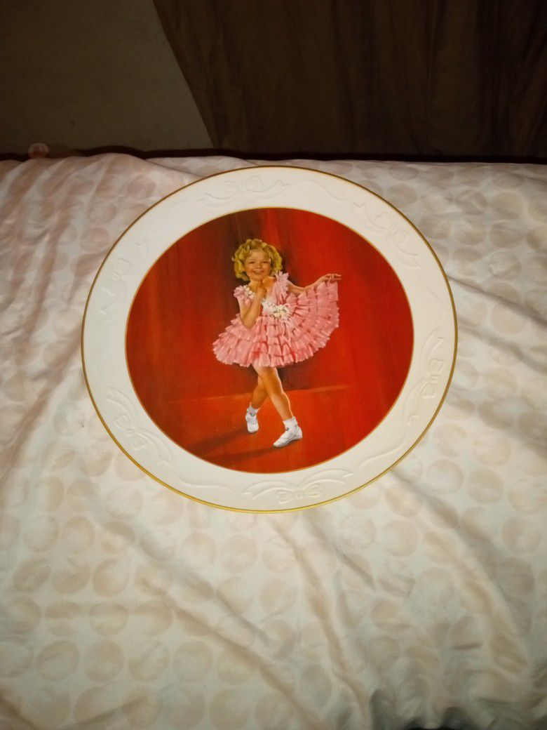 Shirley Temple Plate
