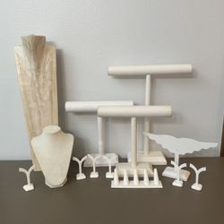 Jewelry Holders & Display Pieces Set- Read Description 