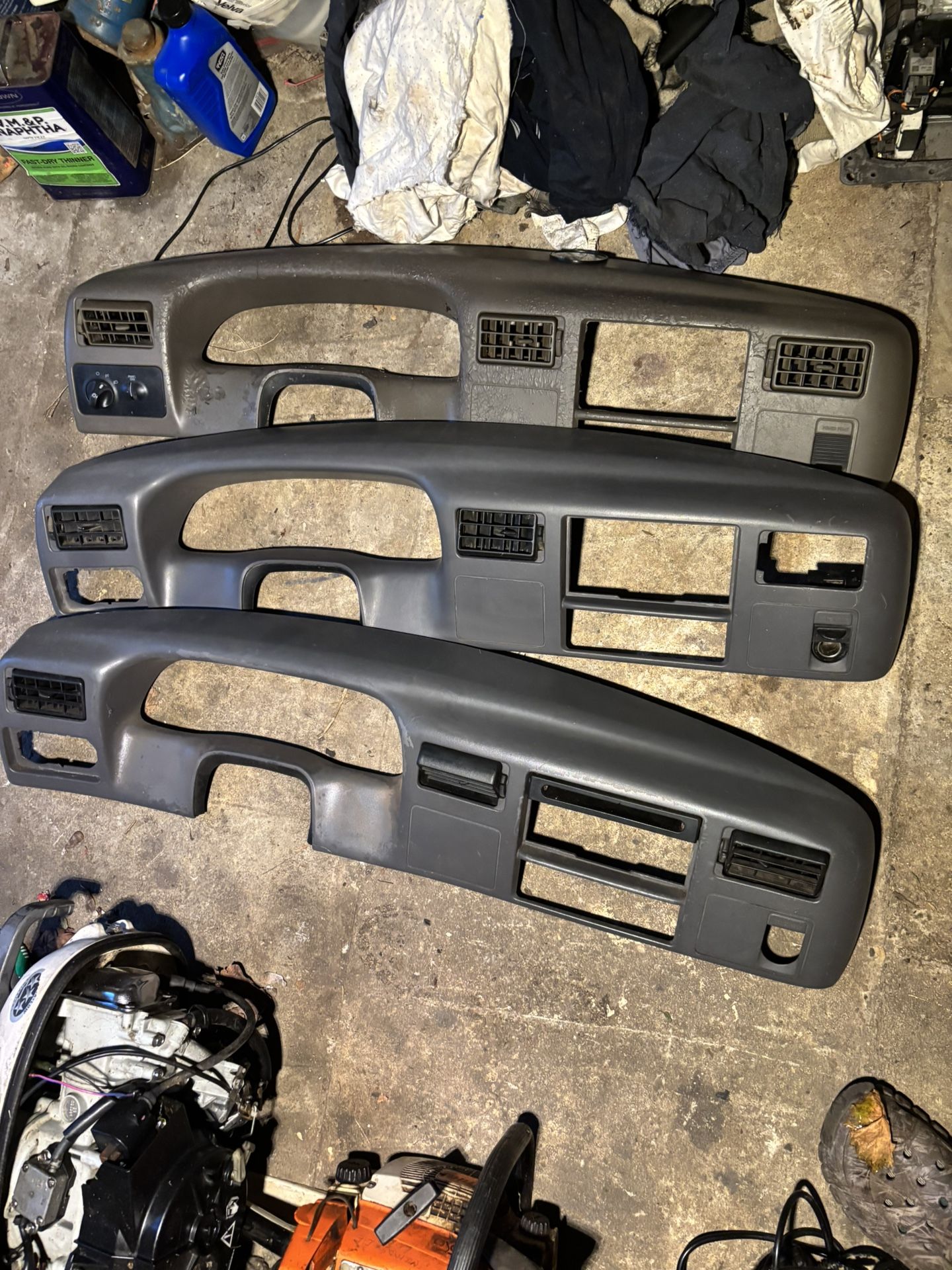 F350 Dash Dashboard Bezel Surround Lariat 1(contact info removed) Super Duty Ford Part Parting