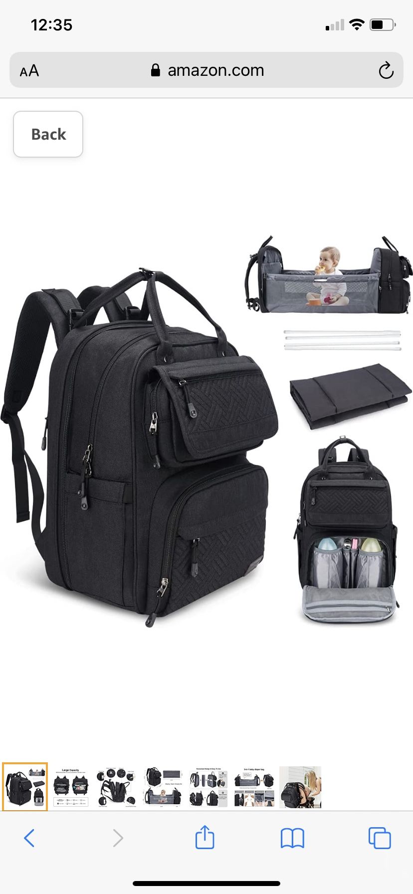 Diaper Bag Backpack 