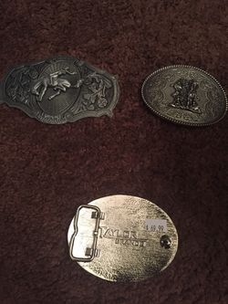 Taylor brand belt buckles New
