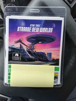 2026 Comic Con 3 day badge (thursday,friday,& sunday)
