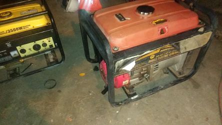 3500 watts Nikon gas generator