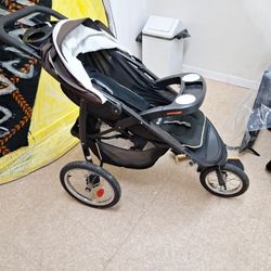 3wheel W /metal Spoke Refelectors Baby Stroller