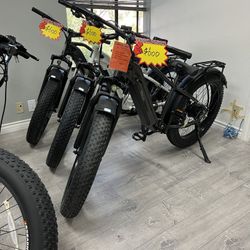 SISIGAD 26” Warrior Fat Tire Electric Bike