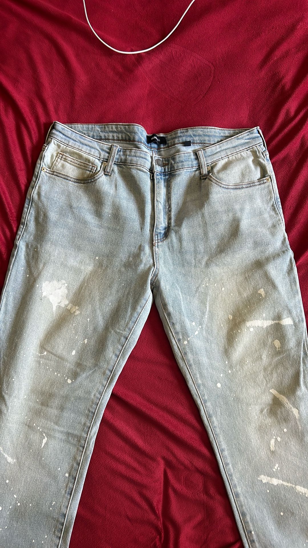 Nova men Jeans Splatter