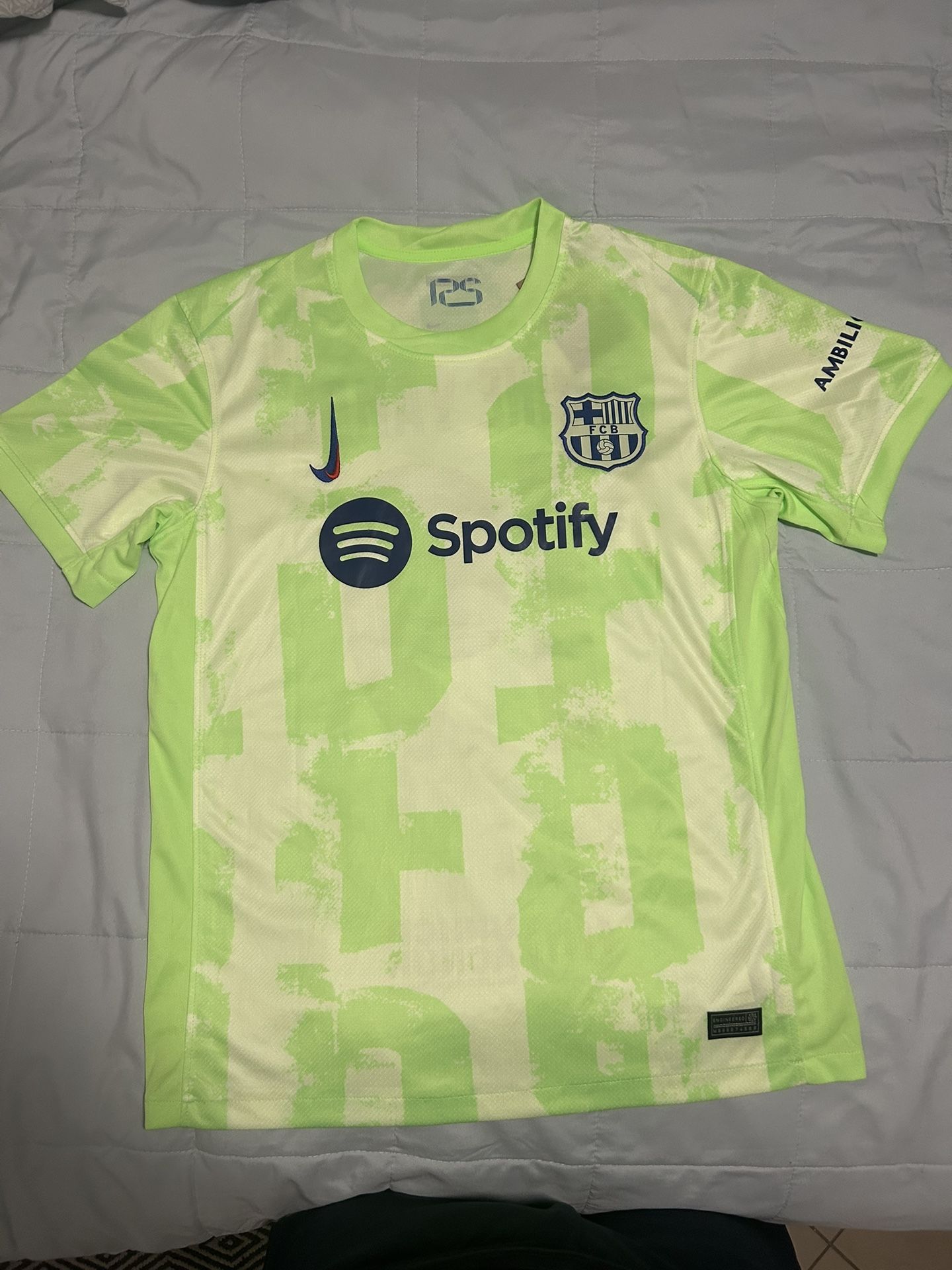 Nike FC Barcelona Lamine Yamal 19 Jersey Green