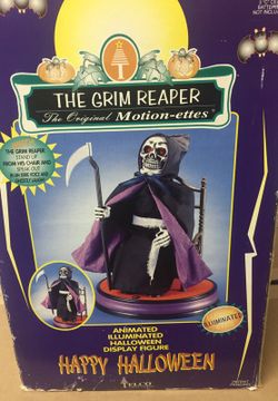Halloween grim reaper motion figure
