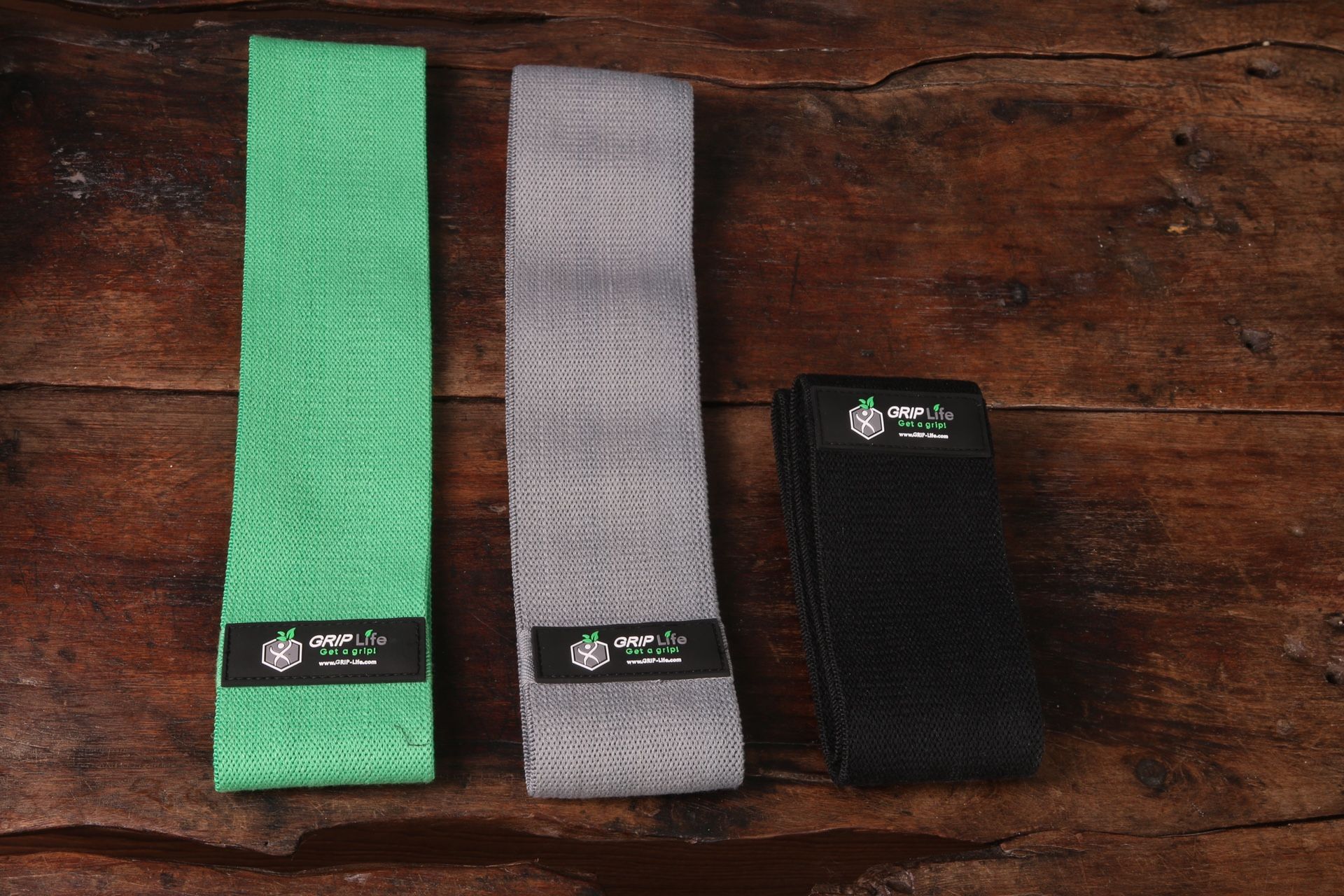 PREMIUM GRIP Life Hip Booty Bands Fabric Resistance Bands for Gym Home Workout (Set of 3)