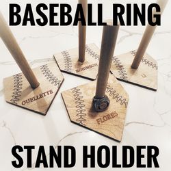 Baseball Ring Stand Holder