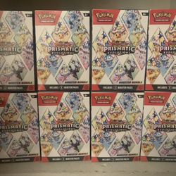 Pokemon Prismatic Evolutions Booster Bundle 
