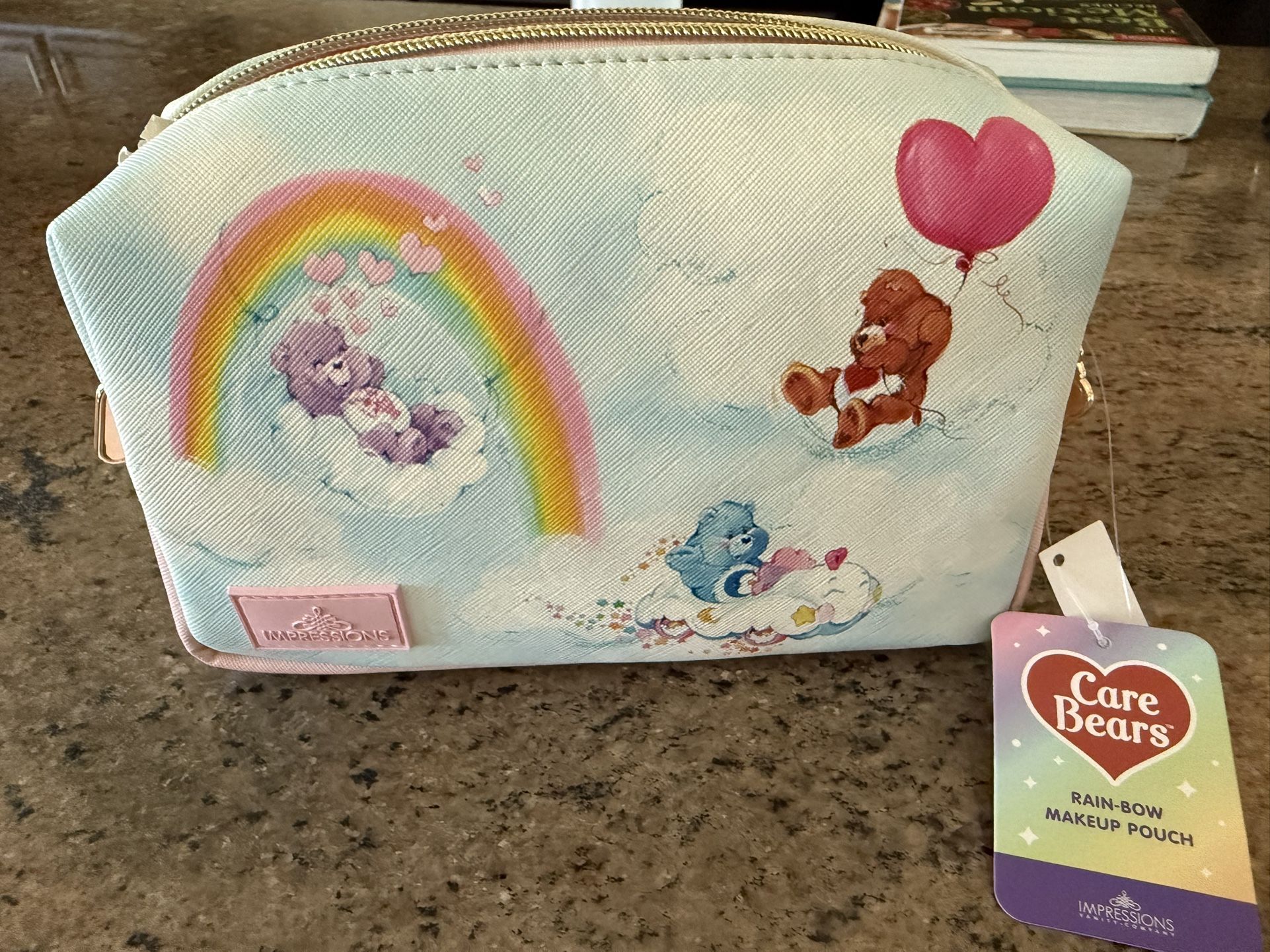 Impression Vanity Care Bears Rain-bow Makeup Pouch