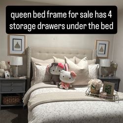 Queen bed frame