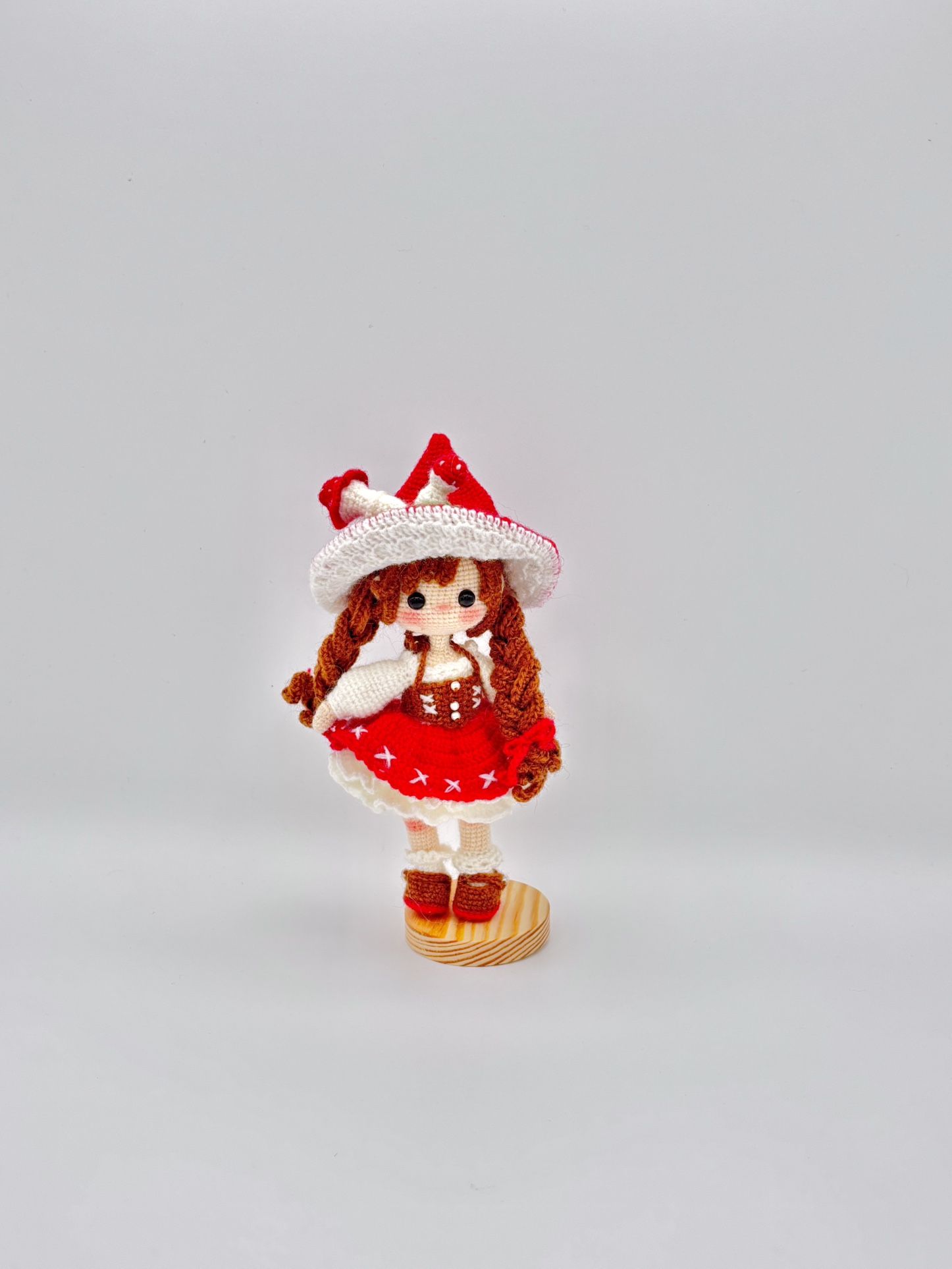 Crochet Mushroom Girl