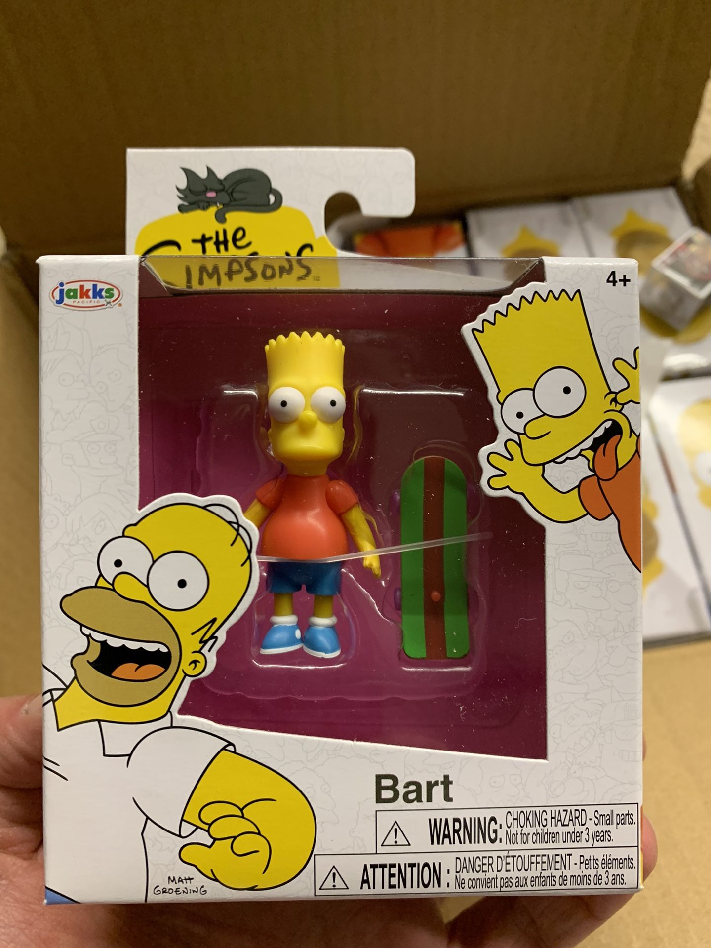 Bart Simpson Jakks Pacific 2.5in