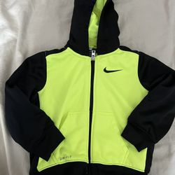 Nike Baby Dri-Fit Jacket 24M Neon Yellow Black