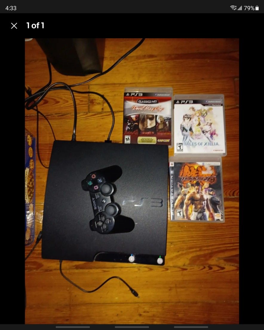 PlayStation 3 slim + Games  Ps3