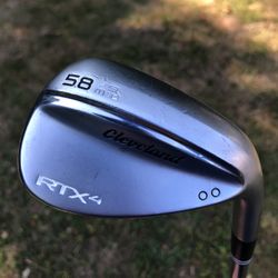 Nice! Cleveland RTX4 58 Degree Wedge 