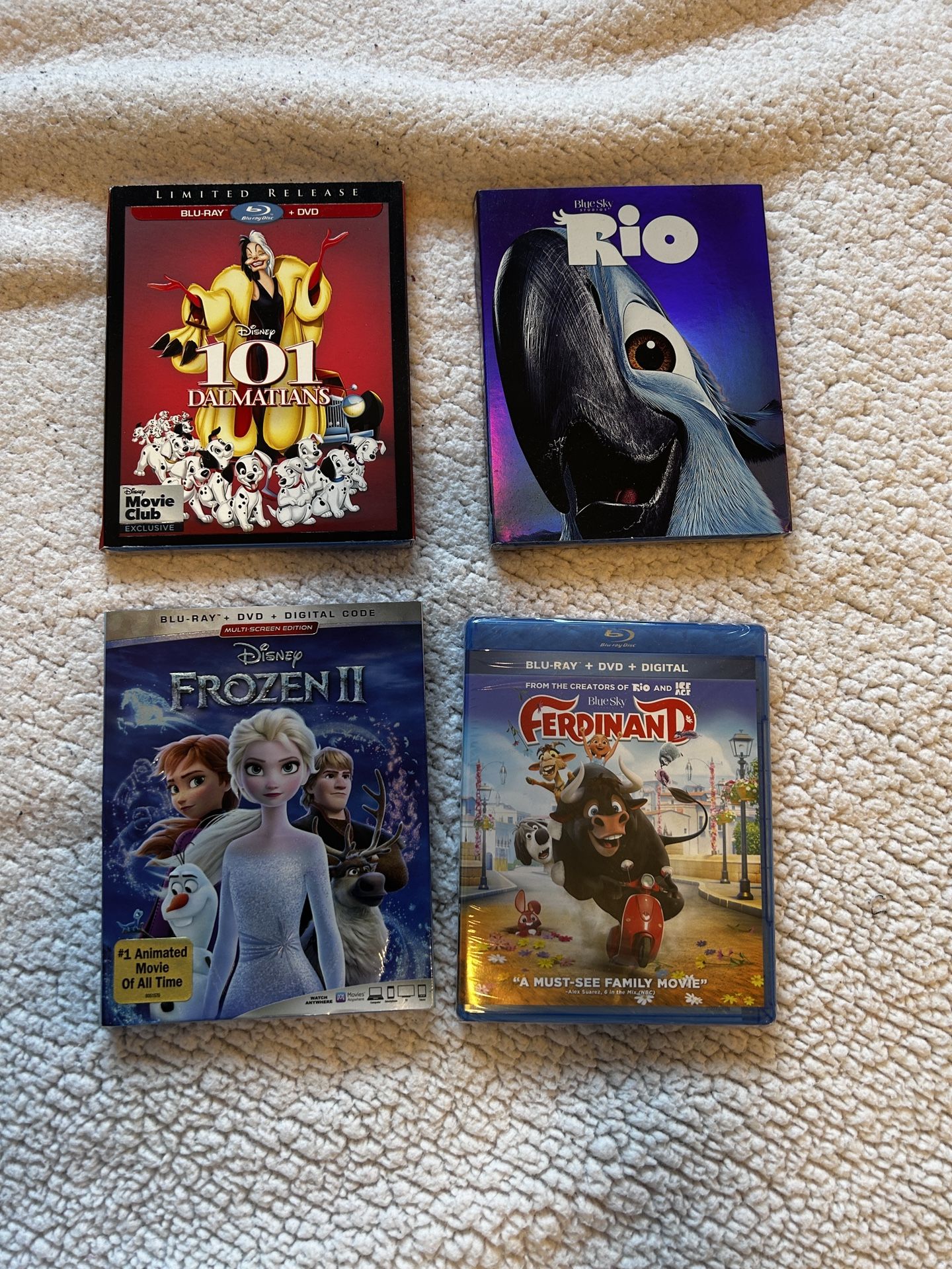 Disney  DVD/Blu-Ray Brand New Sealed