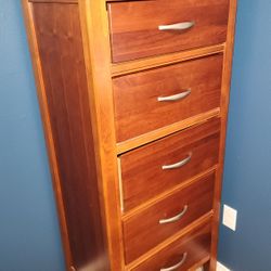 Cherry Wood Cedar Sweater Chest