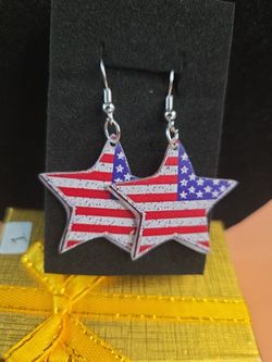 Red, White & Blue Star Danglees #1
