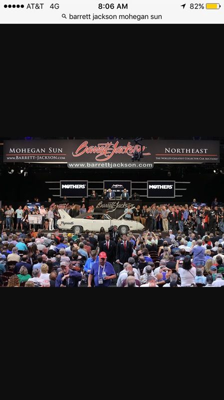 Barrett Jackson Mohegan sun Friday tickets