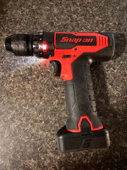 Snap on drill & battery
