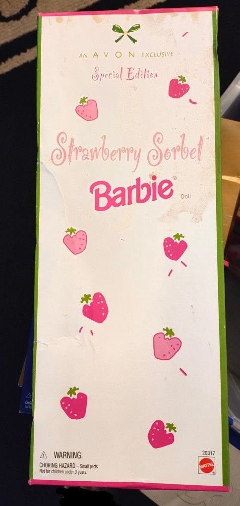 Barbie---Avon Strawberry Sorbet