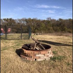 Fire pit tractor rims