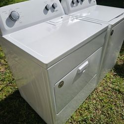 WHIRLPOOL SUPER CAPACITY WASHER AND DRYER MATCHED SET - FREE DELIVERY AND INSTALLATION 