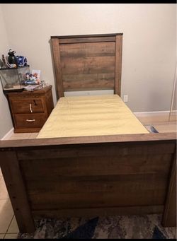 Twin Bed with Box
