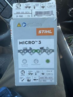 STIHL Micro 3 Chainsaw Chain 18” .325” Pitch .063” Gauge – New