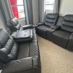 Sofa and Loveseat 