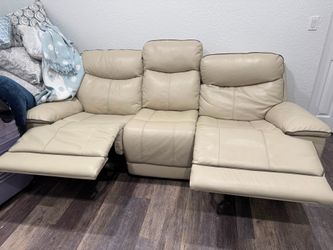 3 Seat- Leather Sofa