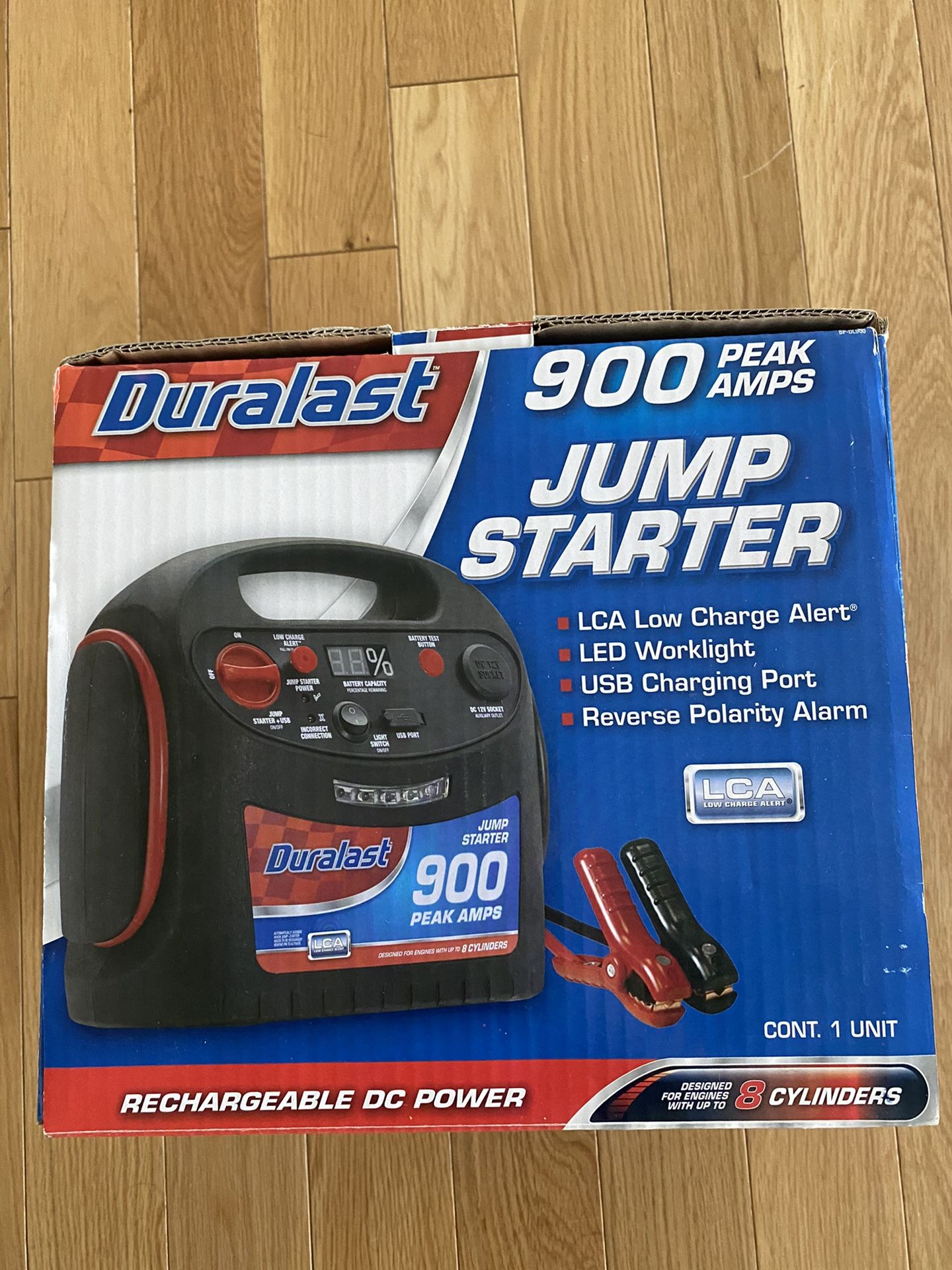 Duralast 900 Amp Portable Jump Starter box for Sale in Newcastle, WA