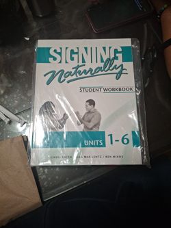 Signing Naturally Student Workbook