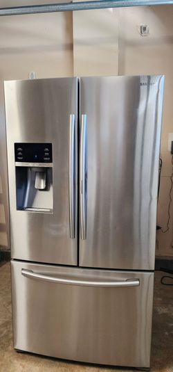 Samsung counter depth frenchdoor stainless steel refrigerator