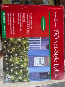 Trim-a-Tree net-style lights