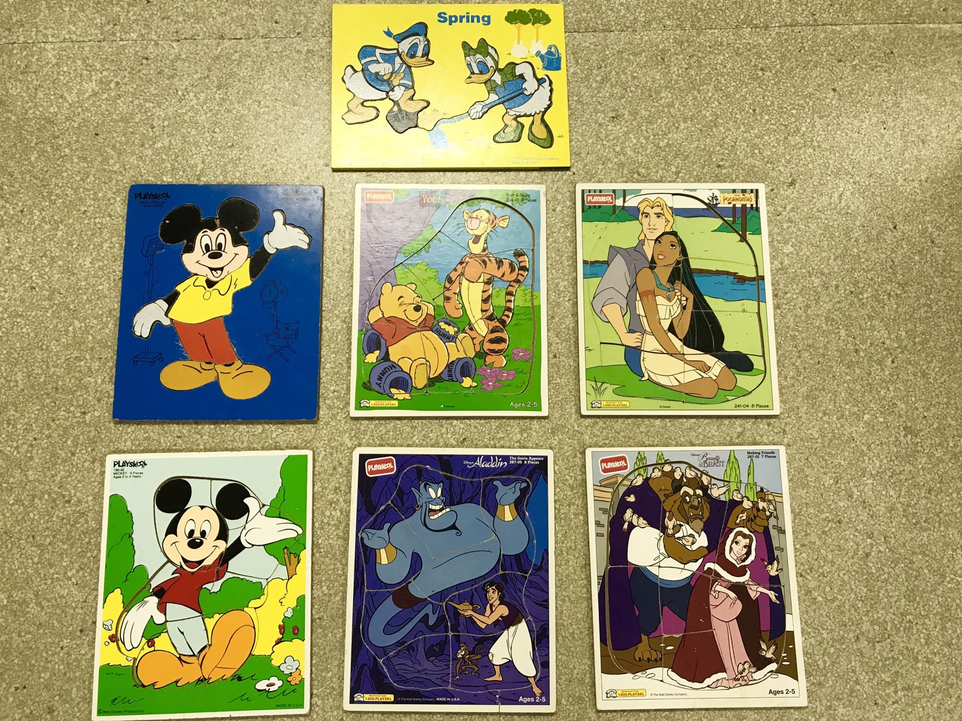 Vintage Disney Puzzles