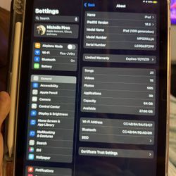 Apple iPad 10th Generation 