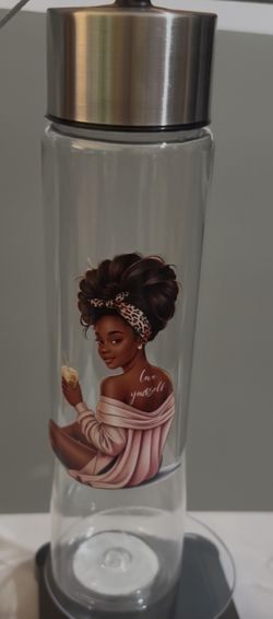 Motivational Girl Tall plastic Tumblr