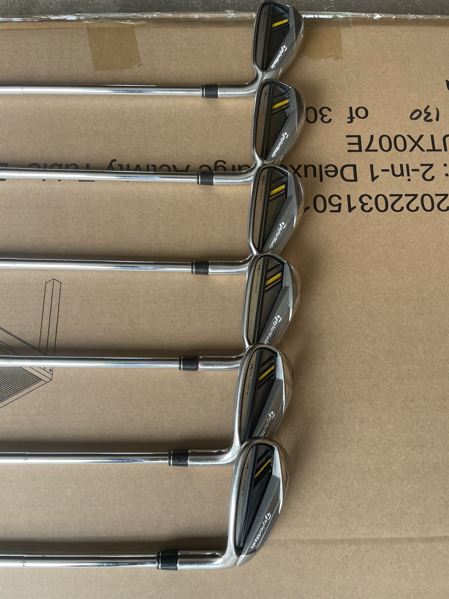 Taylormade Rocketbladez Steel Shaft Golf Irons 4-PW (no 8 Iron)