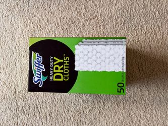 Swiffer Sweeper Heavy Duty Dry Cloths Refills  (Open Box)