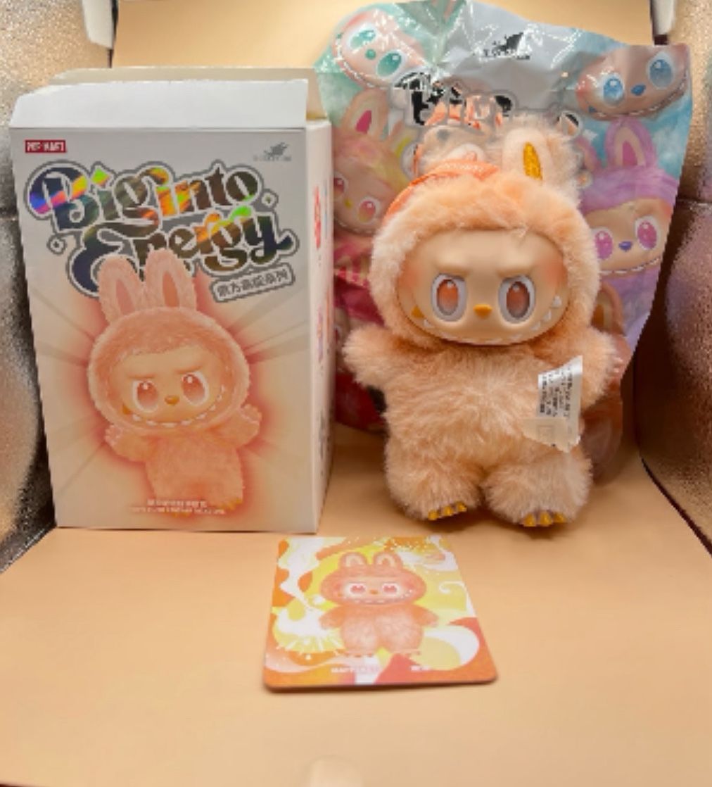 Big Into Energy Labubu Happiness